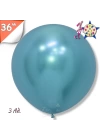 Krom 36 Hbk Balon Mavi 3lü