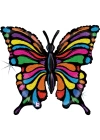 Folyo Balon Grabo 24 P. Pop Art Butterfly