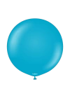 Retro 24 Balon Jumbo Kalisan Cam Mavi (Blue Glass) 2li