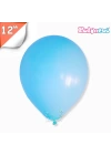 Pastel 12 Balon Balonevi Açık Mavi