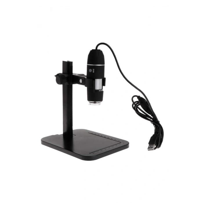 1600X 8 LED USB Dijital Mikroskop - Ayarlanabilir Stantlı Elektronik Kart ve İnceleme Kamerası