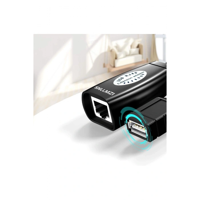 USB 2.0 to RJ45 CAT5 CAT6 Ethernet Uzatma Kablosu Adaptörü