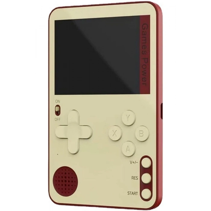 Retro Klasik 500 Oyunlu 2.4 inç Renkli LCD Ekran 6.5 mm Slim Taşınabilir El Atarisi