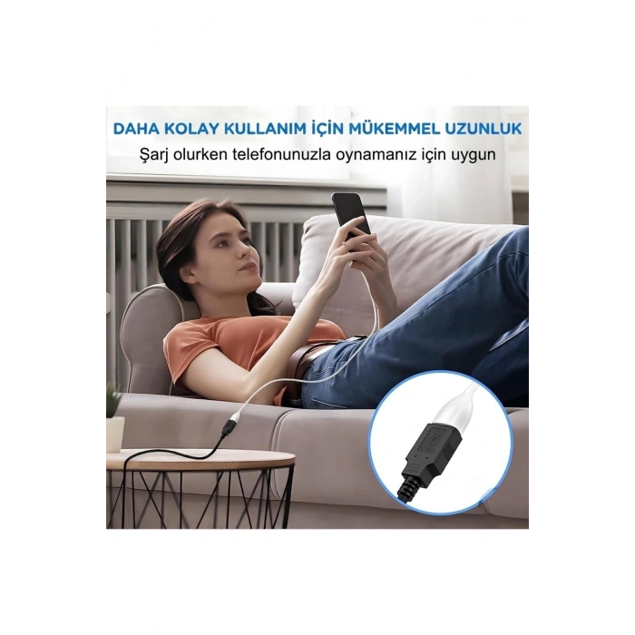 20 Metre USB 2.0 Sinyal Güçlendirici Çipli Profesyonel Uzatma Kablosu
