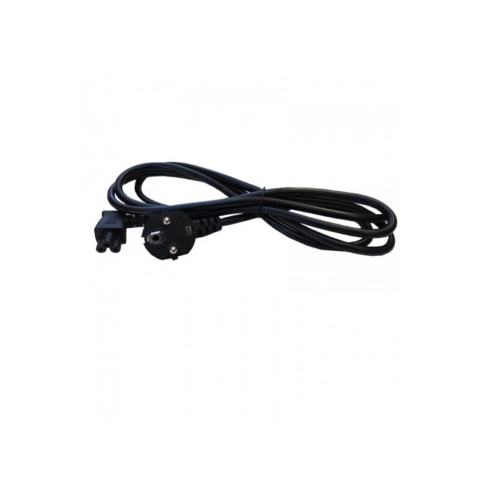 Premium 1.8m Topraklı Yonca Power Kablosu (0.75mm² Saf Bakır)