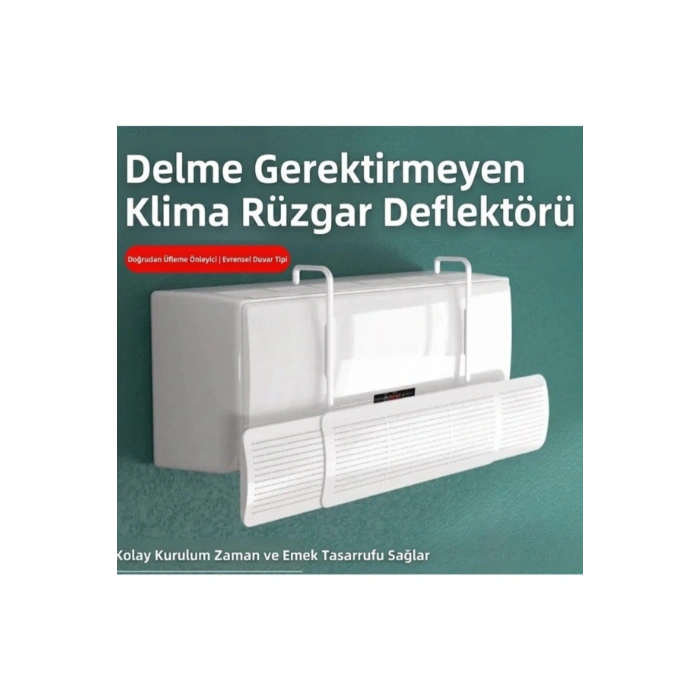 Ayarlanabilir Mikro Delikli Split Klima Rüzgar Siperliği (Rüzgar Kesici Hava Kalkanı)