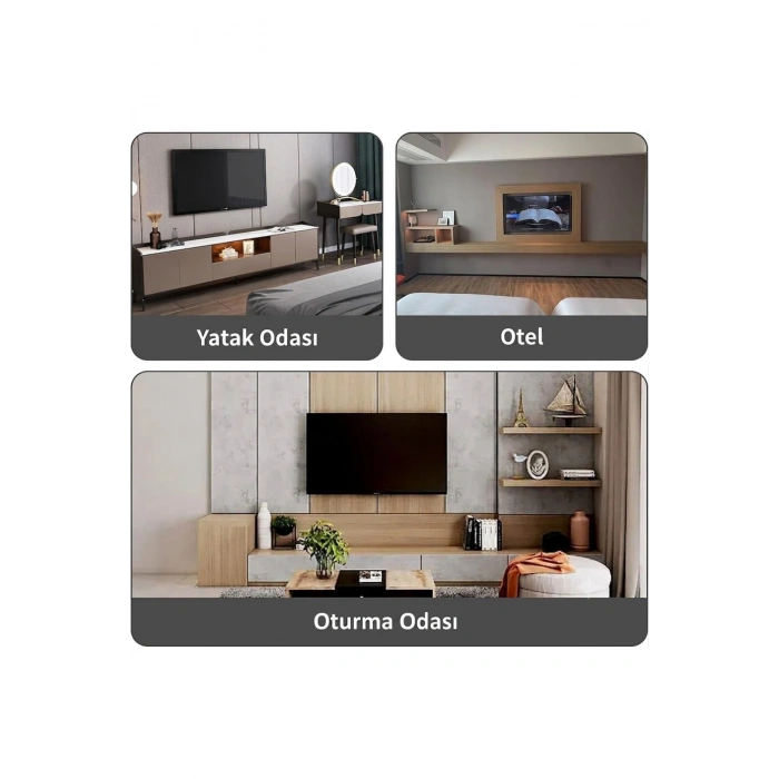 ProFlex 14-24 Full Hareketli LED/LCD TV & Monitör Duvar Askı Aparatı (15 kg Taşıma Kapasitesi)