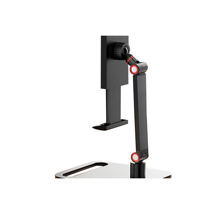 Monitör Tablet iPad Telefon Tutucu 12-16 İnç Universal Metal 360° Derece Döner Stand