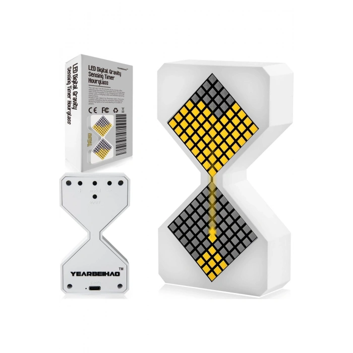 Modern Dijital Kum Saati & LED Dekoratif Zamanlayıcı (1-30 Dk)