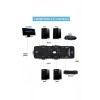 4 Port KVM Switch VGA + USB 2.0 - 4 PC 1 Monitör Klavye Fare Kontrol Cihazı (1080p 30Hz - Sürücüsüz