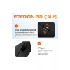 2.4G Dikey Ergonomik Kablosuz Optik Mouse - 800/1200/1600 DPI - Siyah