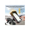 Su Geçirmez Motosiklet, Bisiklet ve Scooter Telefon Tutucu | 360° Döner Stand