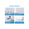 Evrensel Ayarlanabilir Klima Rüzgar Yönlendirici (56-100 cm / Matkap Gerektirmez)
