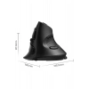 Delux M618GX Ergonomik Dikey 6 Tuşlu Kablosuz Optik Mouse