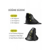 Delux M618GX Ergonomik Dikey 6 Tuşlu Kablosuz Optik Mouse
