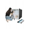 Pro 80x80 cm Profesyonel Stüdyo LED Işıklı Ürün Fotoğraf Çekim Çadırı (3 Fonlu Büyük Boy Stüdyo Seti)