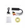 4 Kanal USB EasyCap Video DVR Yakalama ve Kayıt Kartı (RCA / BNC Uyumlu)