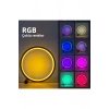 10 İnç Akıllı RGB Müzik Ritimli Gece Lambası – 25 cm Alüminyum Halka LED Masa Lambası