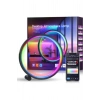 10 İnç Akıllı RGB Müzik Ritimli Gece Lambası – 25 cm Alüminyum Halka LED Masa Lambası