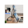 Monitör Tablet iPad Telefon Tutucu 12-16 İnç Universal Metal 360° Derece Döner Stand