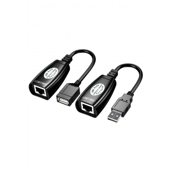 USB 2.0 to RJ45 CAT5 CAT6 Ethernet Uzatma Kablosu Adaptörü