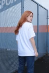 Beyaz Astronot Baskılı Unisex Tshirt