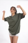 Haki Basic Unisex Oversize Tshirt