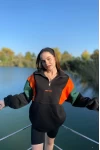 New York Nakışlı Parçalı Unisex Sweatshirt Siyah
