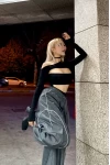 Önü Kesik Detay Bodysuit Siyah