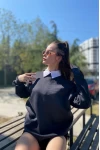 Oversize Basic Unisex Sweatshirt Siyah