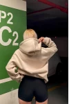 Perfect Outfit Unisex Oversize Sweatshirt Krem