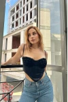 Şifon Detay Dolgulu Korse Siyah
