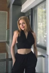 Sırt Bağlamalı Büstiyer Bluz Siyah