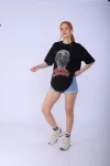Siyah Chicago 91 Unisex Tshirt