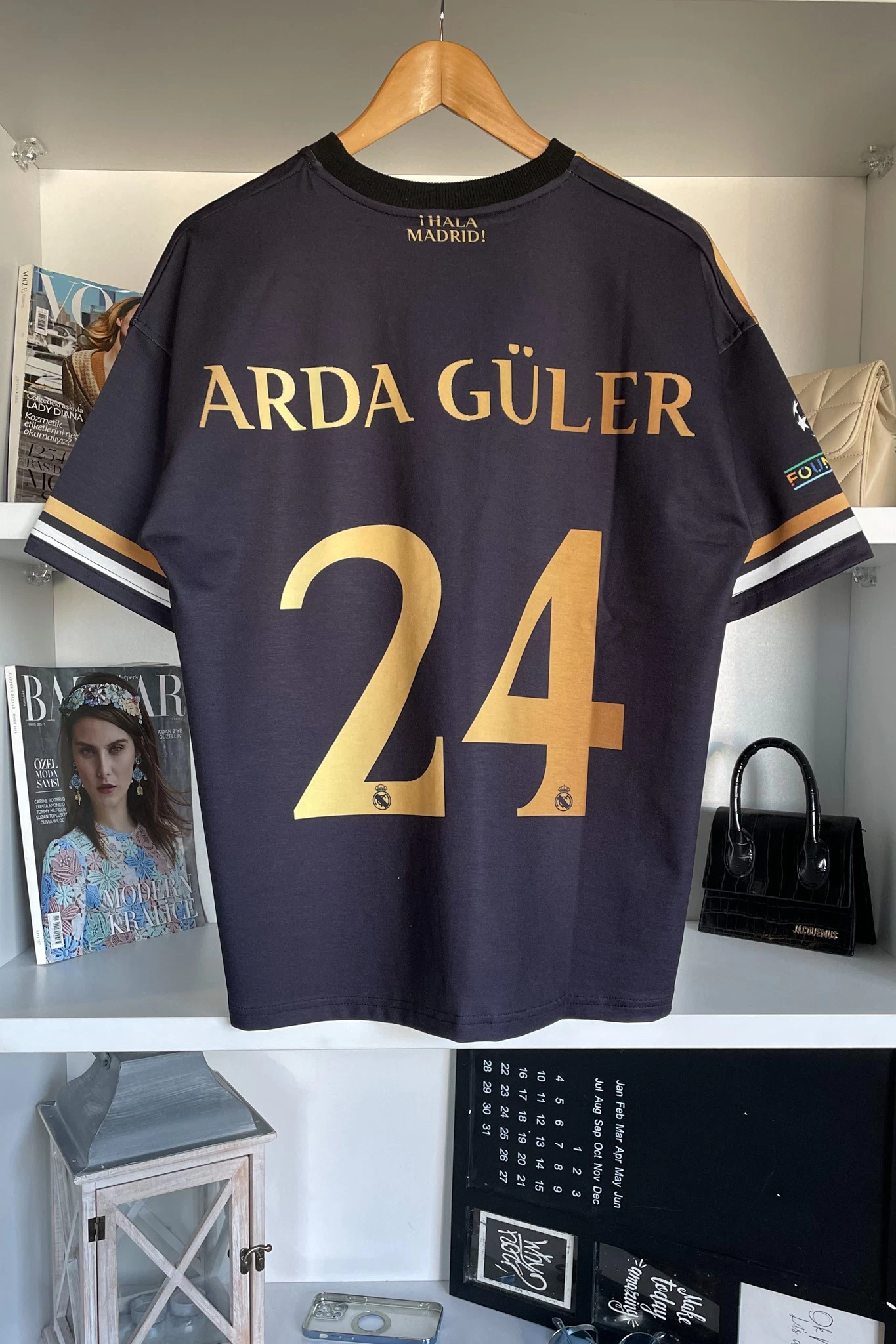 Arda Real Unisex Tshirt Siyah