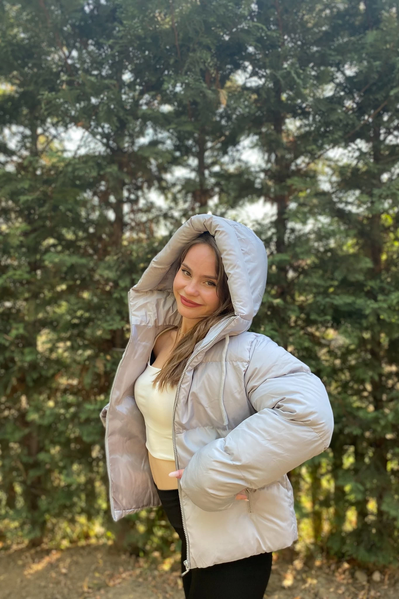 Fermuar Cepli Puffer Mont Gri