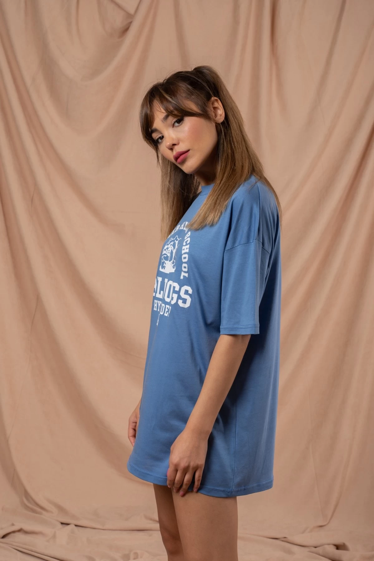 Mavi Bulldogs Unisex Oversize Tshirt