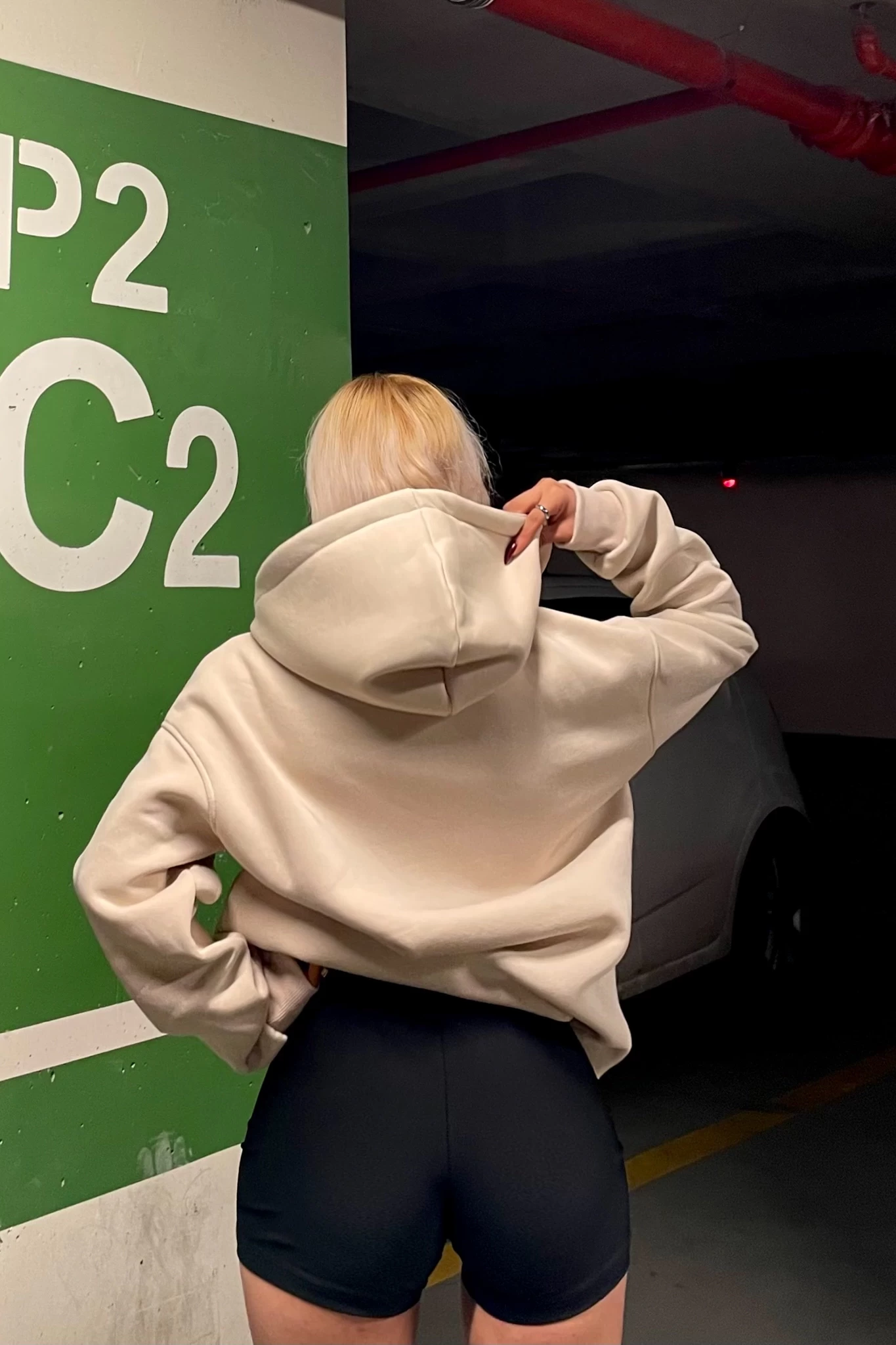 Perfect Outfit Unisex Oversize Sweatshirt Krem