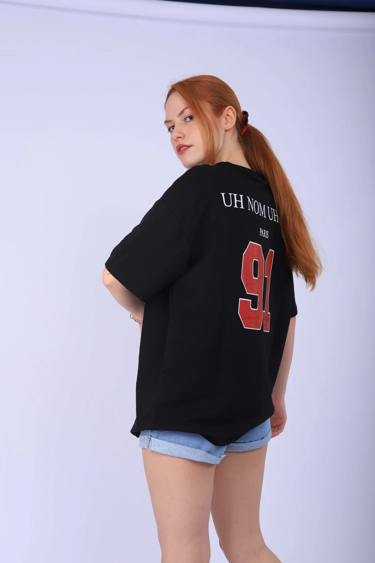 Siyah Chicago 91 Unisex Tshirt
