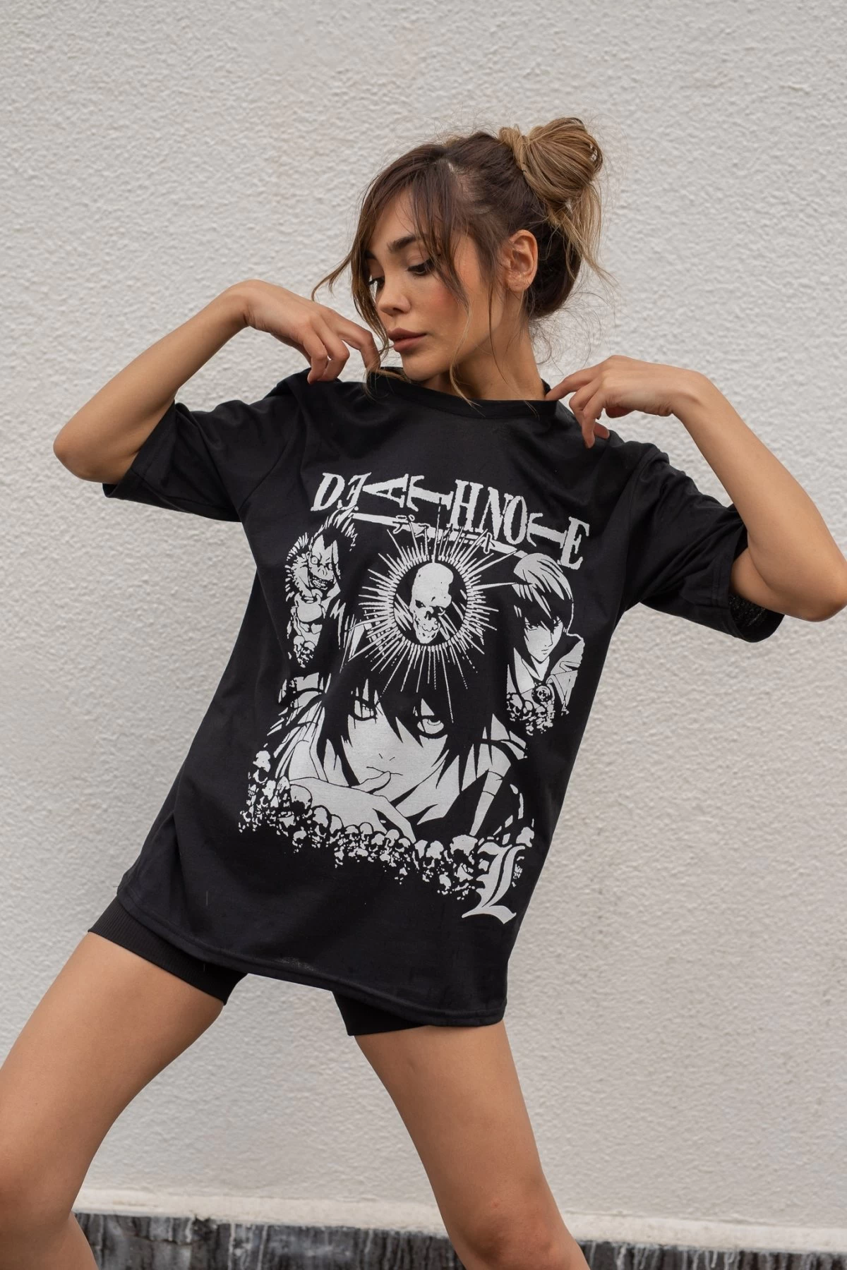 Siyah Death Note Unisex Tshirt