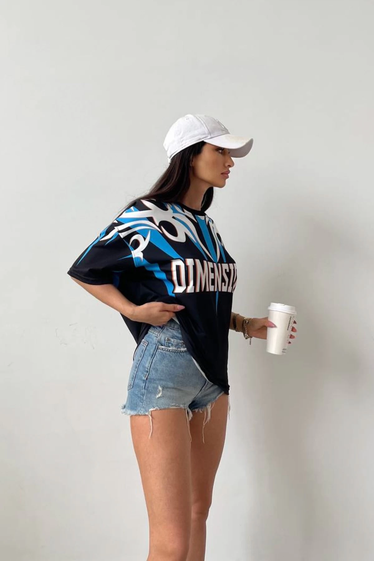Siyah Dimension Unisex Tshirt