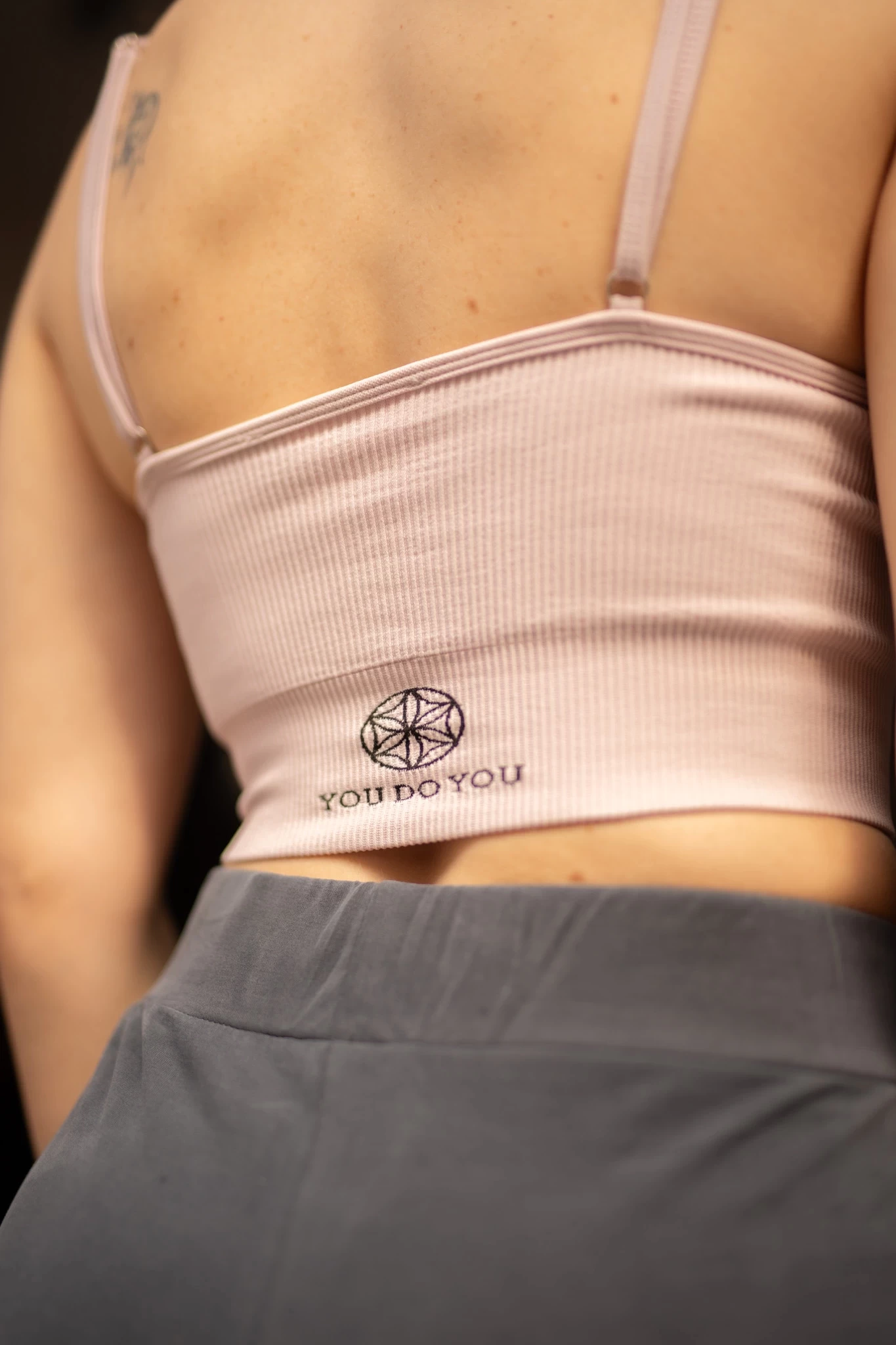 You Do You Askılı Crop - Lila