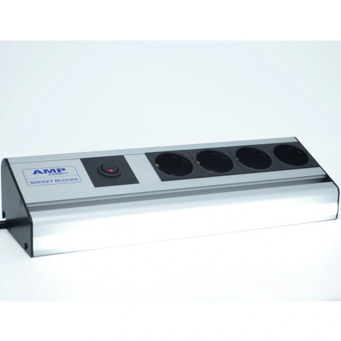 Mutfak Tezgah/Dolap Altı Ledli Armatür (4 Şebeke+ Anahtar+Led)- ELOKSAL