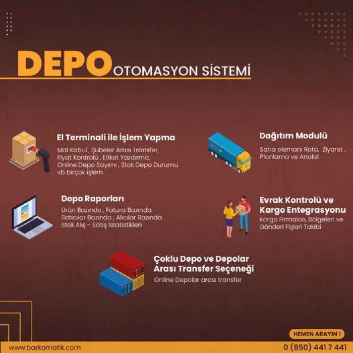 BARKOMAX DEPO OTOMASYON SİSTEMİ - 2