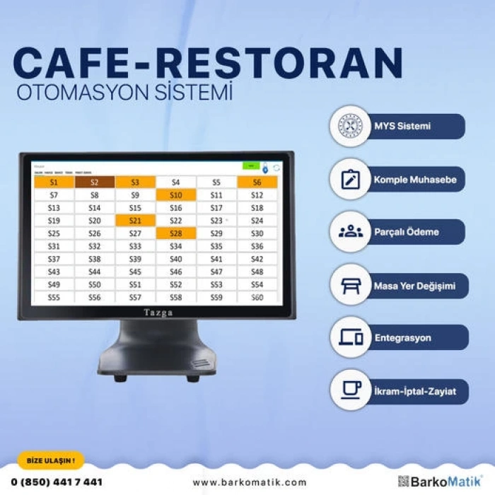 BARKOPOS  STANDART RESTORAN YAZILIMI