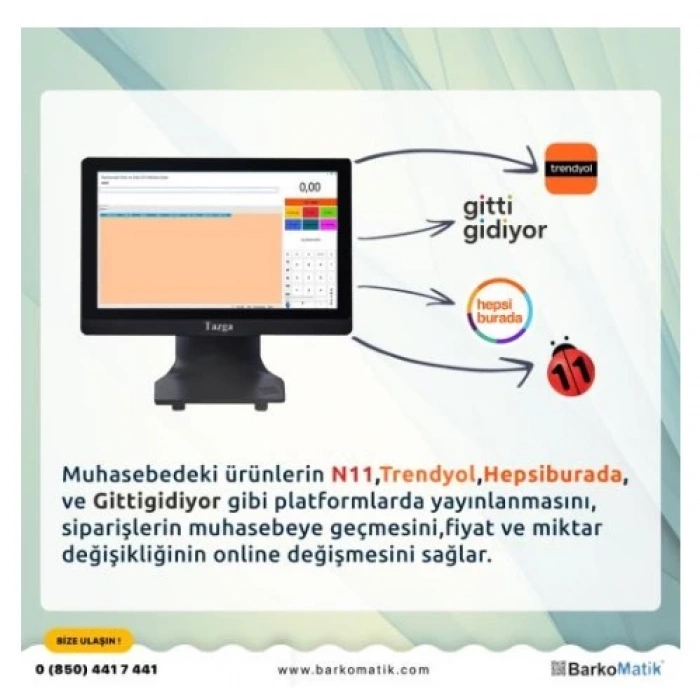 BARKOWEB AÇIK PAZAR ENTEGRASYONU (YILLIK)