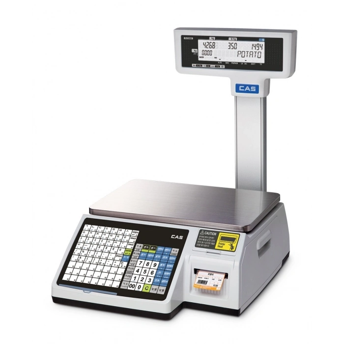 CAS CL 5200N-B 30KG BARKODLU BOYUNSUZ TERAZİ