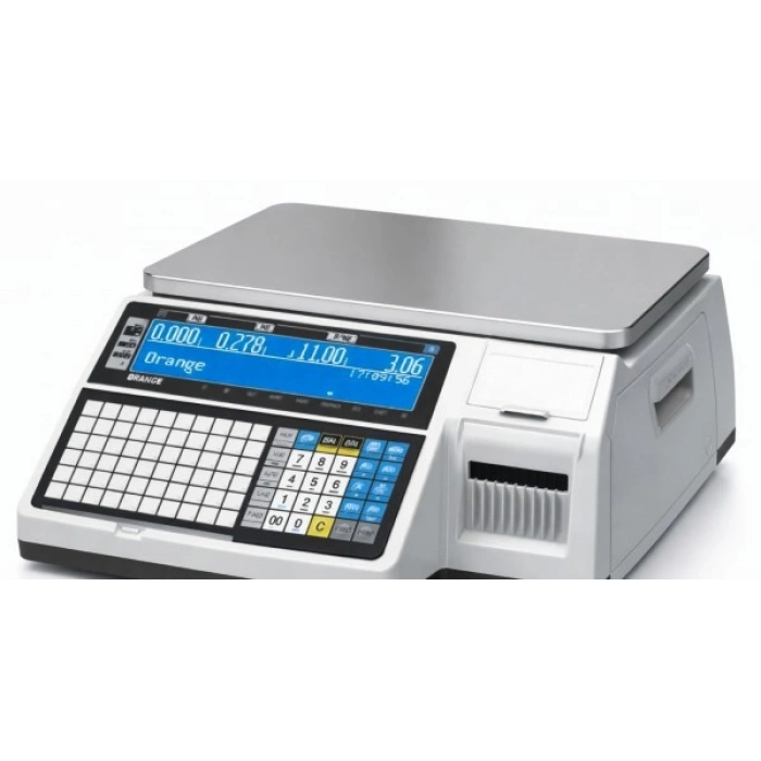 CAS CL 5200N-B 30KG BARKODLU BOYUNSUZ TERAZİ