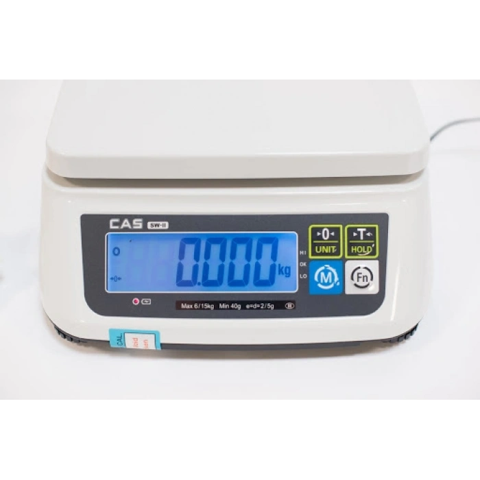 CAS SW-IICR (30 KG)AKULU ÇİFT GOSTERGE TERAZİ