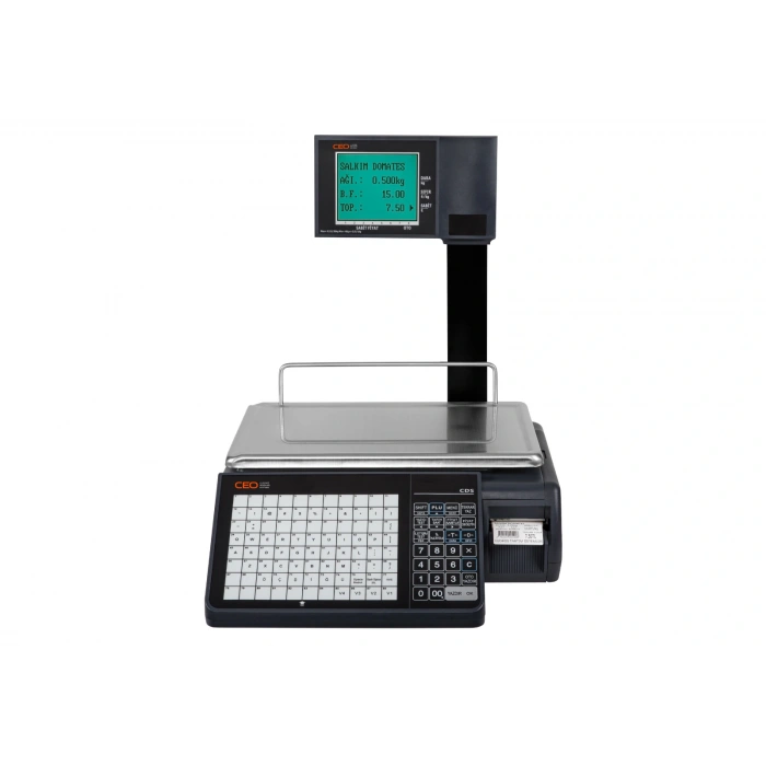 CEOPOS CDS-A5 BARKODLU TERAZİ 30 KG 2/5/10 G HASSASİYETLİ Wİ-Fİ